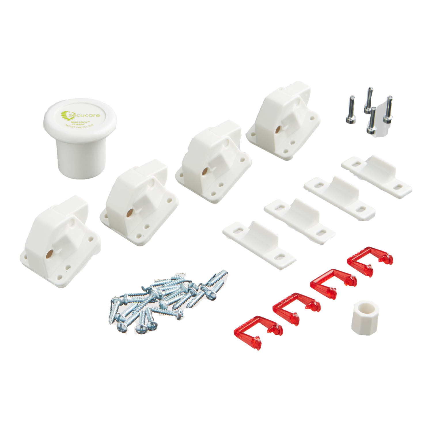 SecuCare Serrure magnétique, 4 pièces