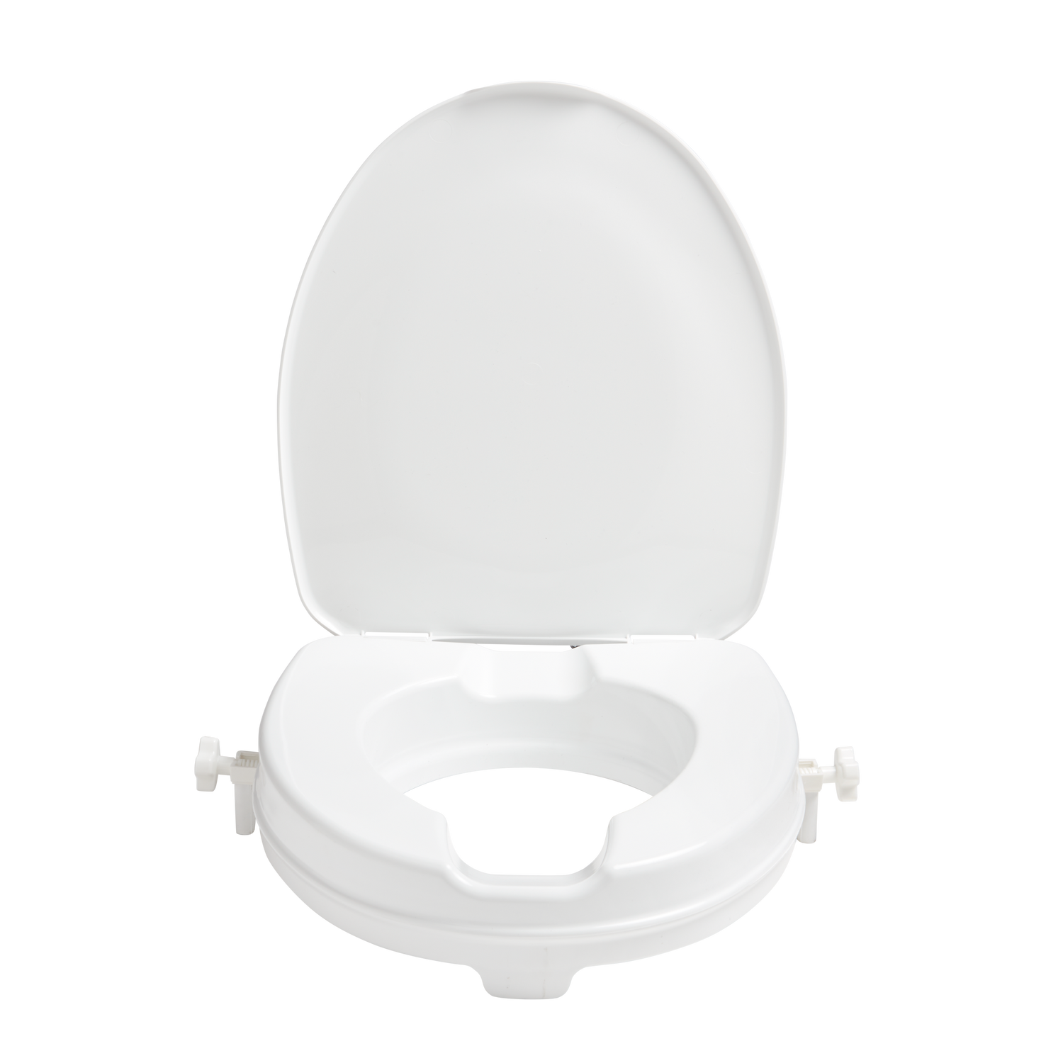 SecuCare Rehausseur de toilette avec couvercle