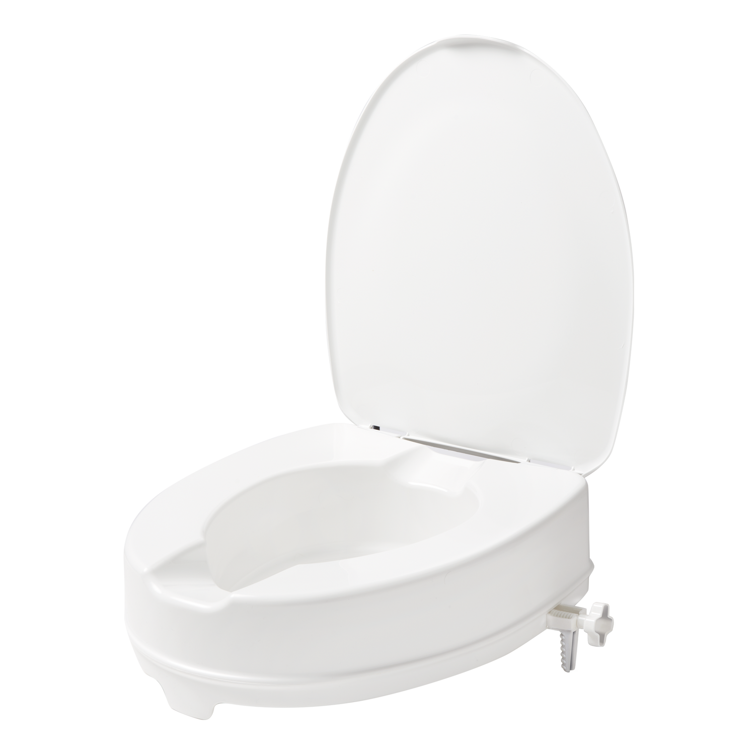 SecuCare Rehausseur de toilette avec couvercle