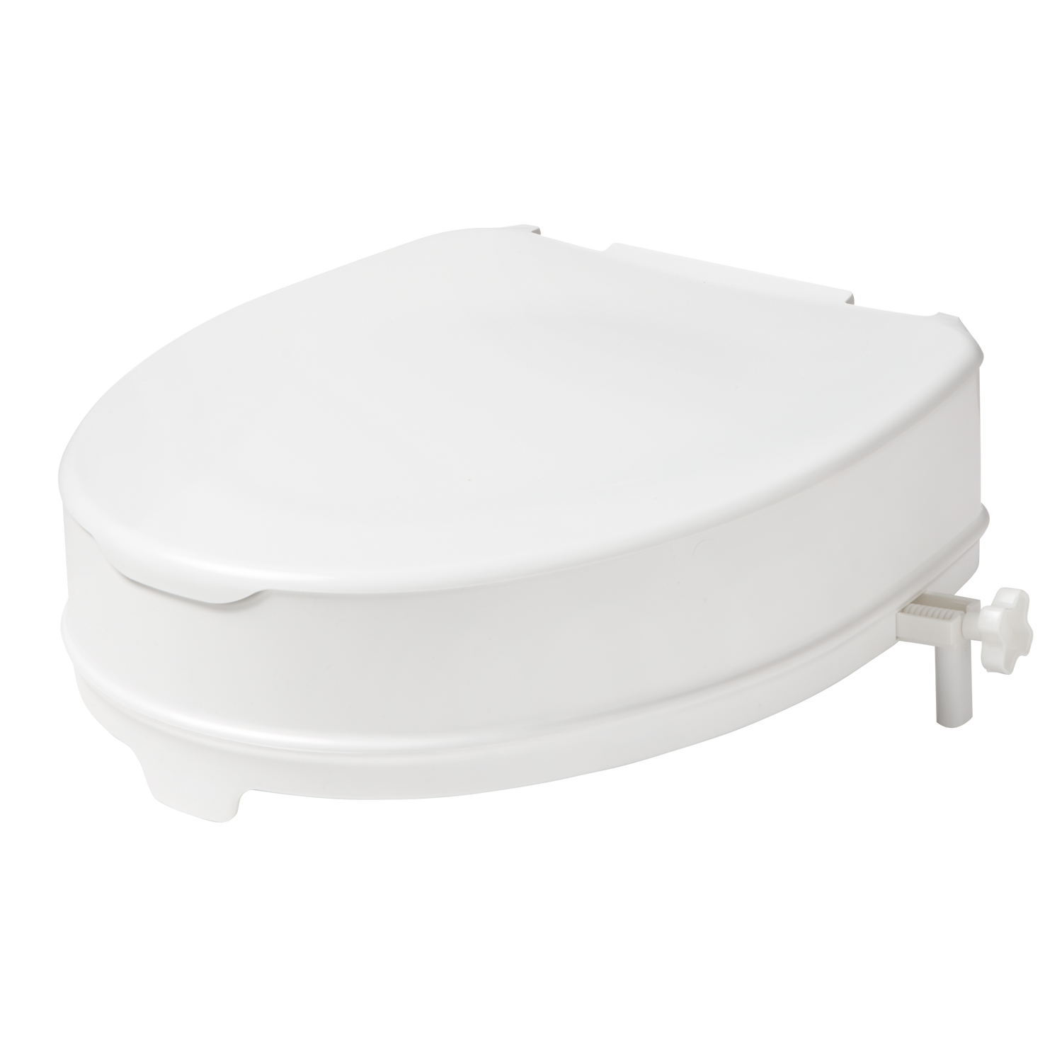 SecuCare Rehausseur de toilette avec couvercle