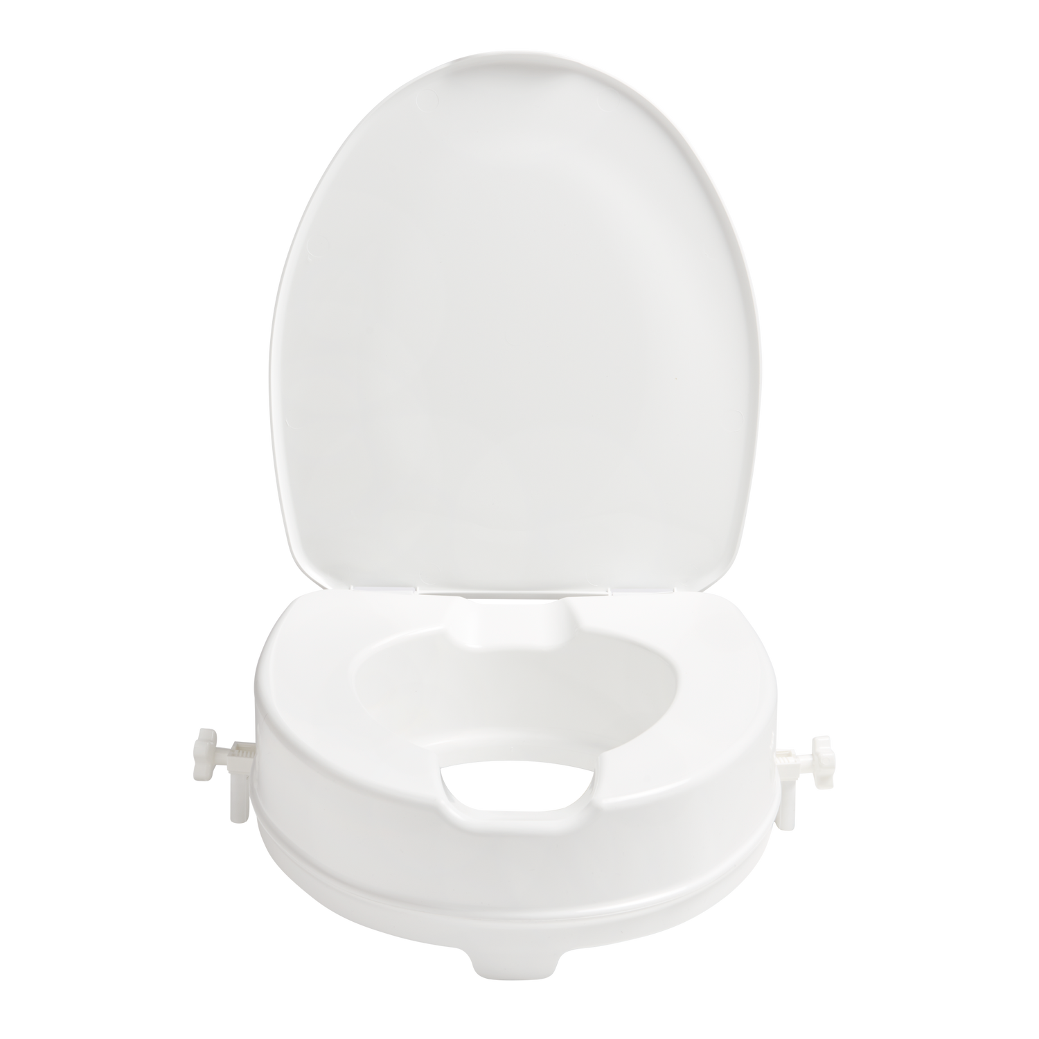SecuCare Rehausseur de toilette avec couvercle