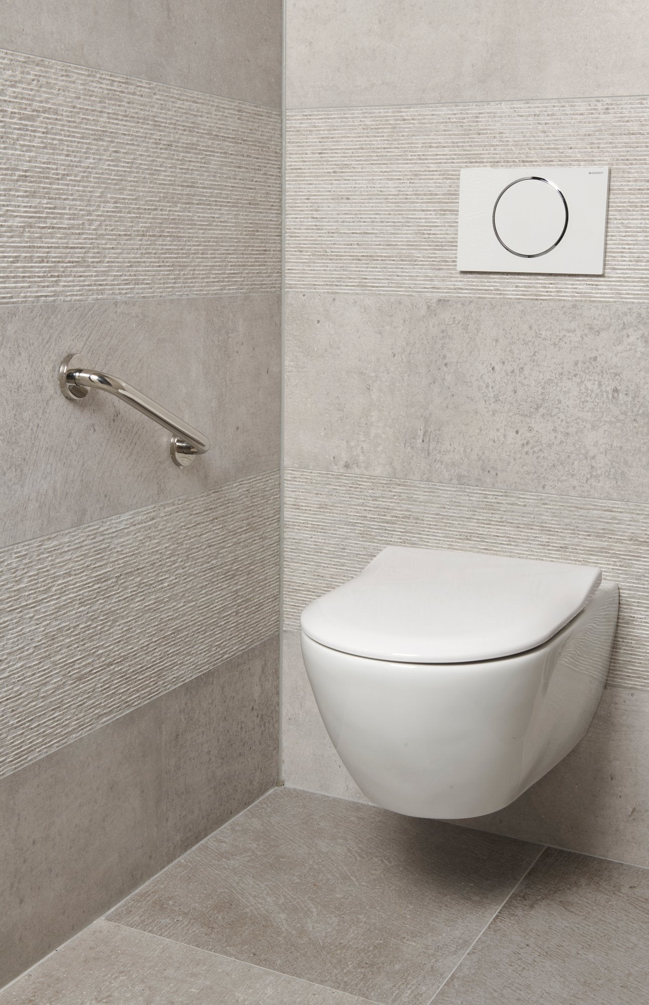 SecuCare Barre d'appui ø25 mm Acier inoxydable poli