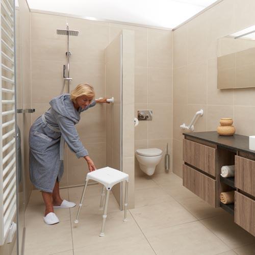 SecuCare Tabouret de douche Quattro
