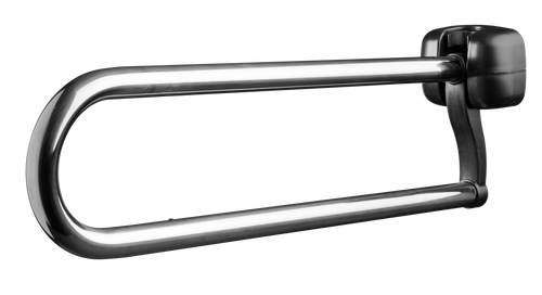 SecuCare Barre d'appui de toilette rabattable Premium acier inoxydable