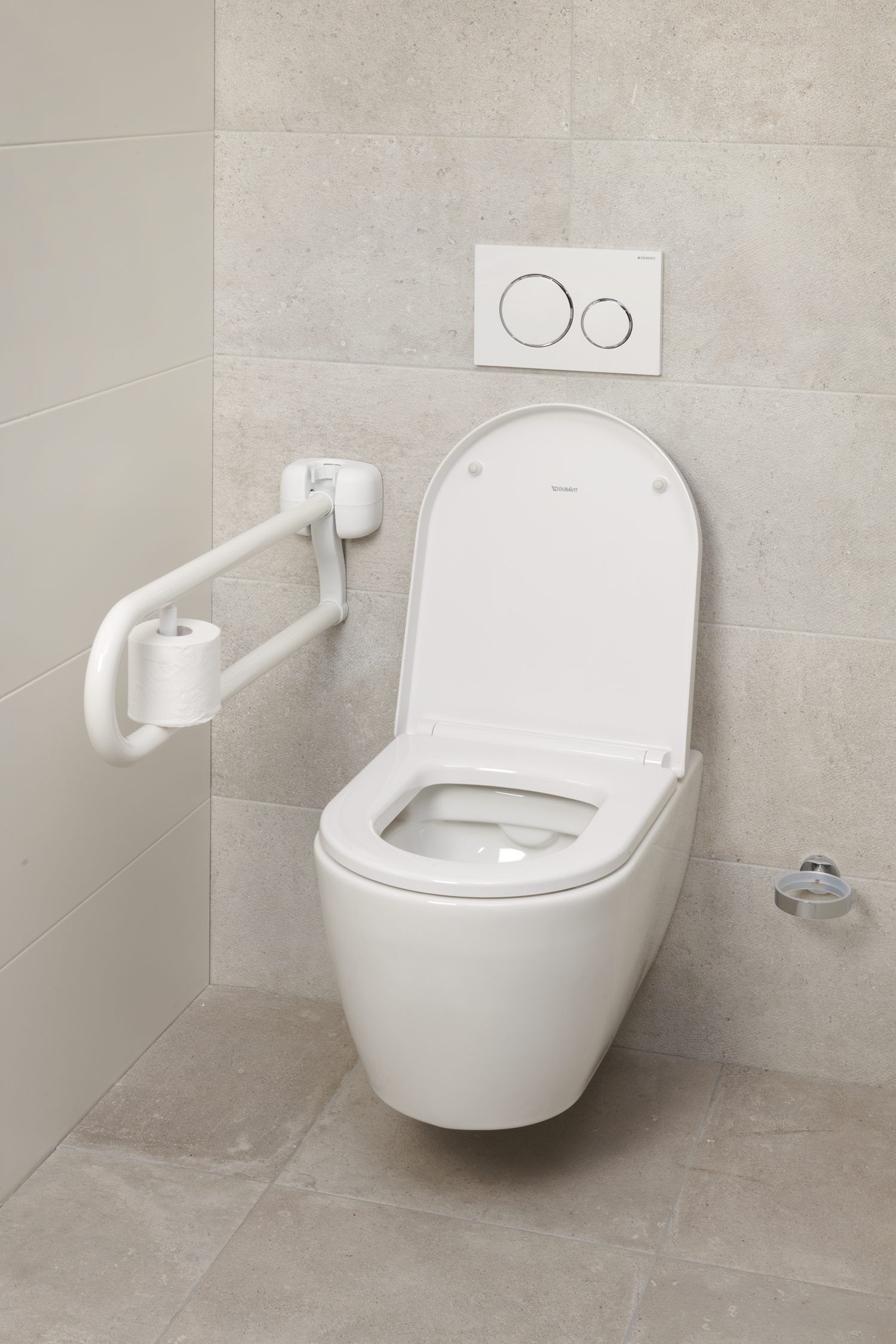 SecuCare Porte-papier toilette pour barre d'appui Premium