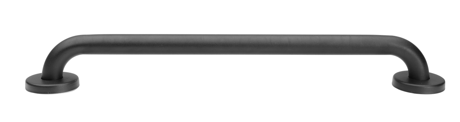 SecuCare Barre d’appui ø25 mm Acier inoxydable noir