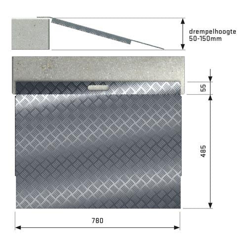 SecuCare Aide au seuil Aluminium